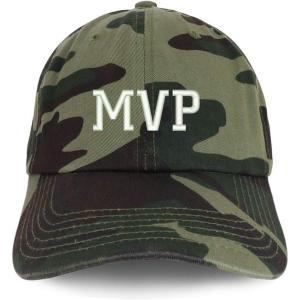 imageTrendy Apparel Shop MVP Embroidered Unstructured Cotton Dad HatCamo