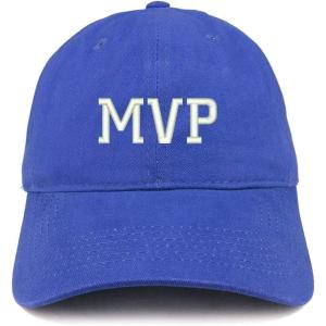 imageTrendy Apparel Shop MVP Embroidered Unstructured Cotton Dad HatRoyal