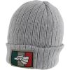 imageTrendy Apparel Shop Warm Knit MEX Patch Cuff BeanieGrey 1