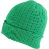 imageTrendy Apparel Shop Warm Knit MEX Patch Cuff BeanieKelly Green 1