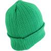 imageTrendy Apparel Shop Warm Knit MEX Patch Cuff BeanieKelly Green 1