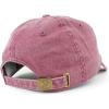 imageTrendy Apparel Shop Low Profile Unstructured Pigment Dyed Cotton Twill Baseball CapBurgundy