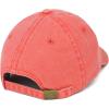imageTrendy Apparel Shop Low Profile Unstructured Pigment Dyed Cotton Twill Baseball CapCoral