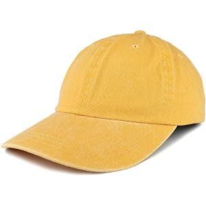 imageTrendy Apparel Shop Low Profile Unstructured Pigment Dyed Cotton Twill Baseball CapMango