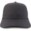 imageTrendy Apparel Shop High Crown Adjustable Plain Solid Baseball CapCharcoal