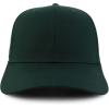 imageTrendy Apparel Shop High Crown Adjustable Plain Solid Baseball CapHunter
