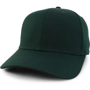 imageTrendy Apparel Shop High Crown Adjustable Plain Solid Baseball CapHunter