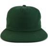imageTrendy Apparel Shop Plain Unstructured 5 Panel Flat Bill Snapback Baseball CapHunter