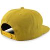 imageTrendy Apparel Shop Plain Unstructured 5 Panel Flat Bill Snapback Baseball CapMustard