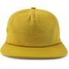 imageTrendy Apparel Shop Plain Unstructured 5 Panel Flat Bill Snapback Baseball CapMustard