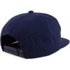 imageTrendy Apparel Shop Plain Unstructured 5 Panel Flat Bill Snapback Baseball CapNavy