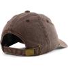 imageTrendy Apparel Shop Maui Hawaii with Palm Tree Embroidered Unstructured Baseball CapBrown