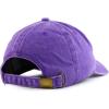 imageTrendy Apparel Shop Maui Hawaii with Palm Tree Embroidered Unstructured Baseball CapPurple