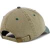 imageTrendy Apparel Shop EST 1985 Embroidered  40th Birthday Gift Pigment Dyed Washed CapKhaki Dark Green