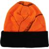 imageTrendy Apparel Shop Hunting Camo Knit Long Cuff Fold Beanie with Acrylic LiningBlaze Black