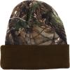 imageTrendy Apparel Shop Hunting Camo Knit Long Cuff Fold Beanie with Acrylic LiningHunting Camo Brown