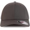 imageTrendy Apparel Shop Plain 6 Panel Structured Stretch Fitted Closure Baseball CapCharcoal