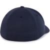 imageTrendy Apparel Shop Plain 6 Panel Structured Stretch Fitted Closure Baseball CapNavy