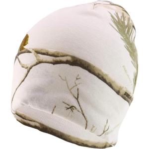 imageTrendy Apparel Shop Hunting Camo Knit Long Cuff Fold Beanie with Acrylic LiningWhite