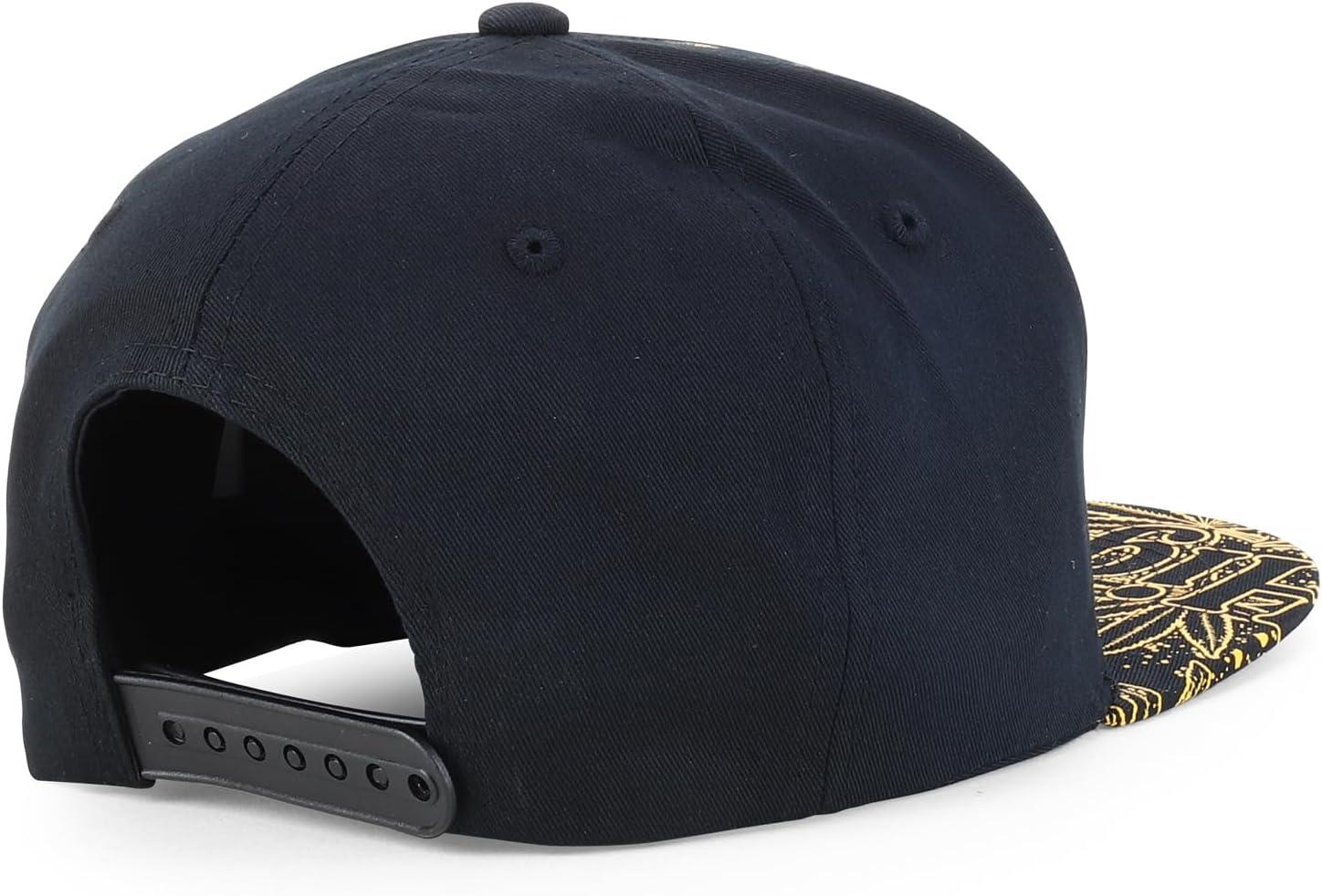 imageTrendy Apparel Shop Rasta Marijuana Leaf Weed 3D Embroidered Flat Bill Snapback CapBlack Black 9