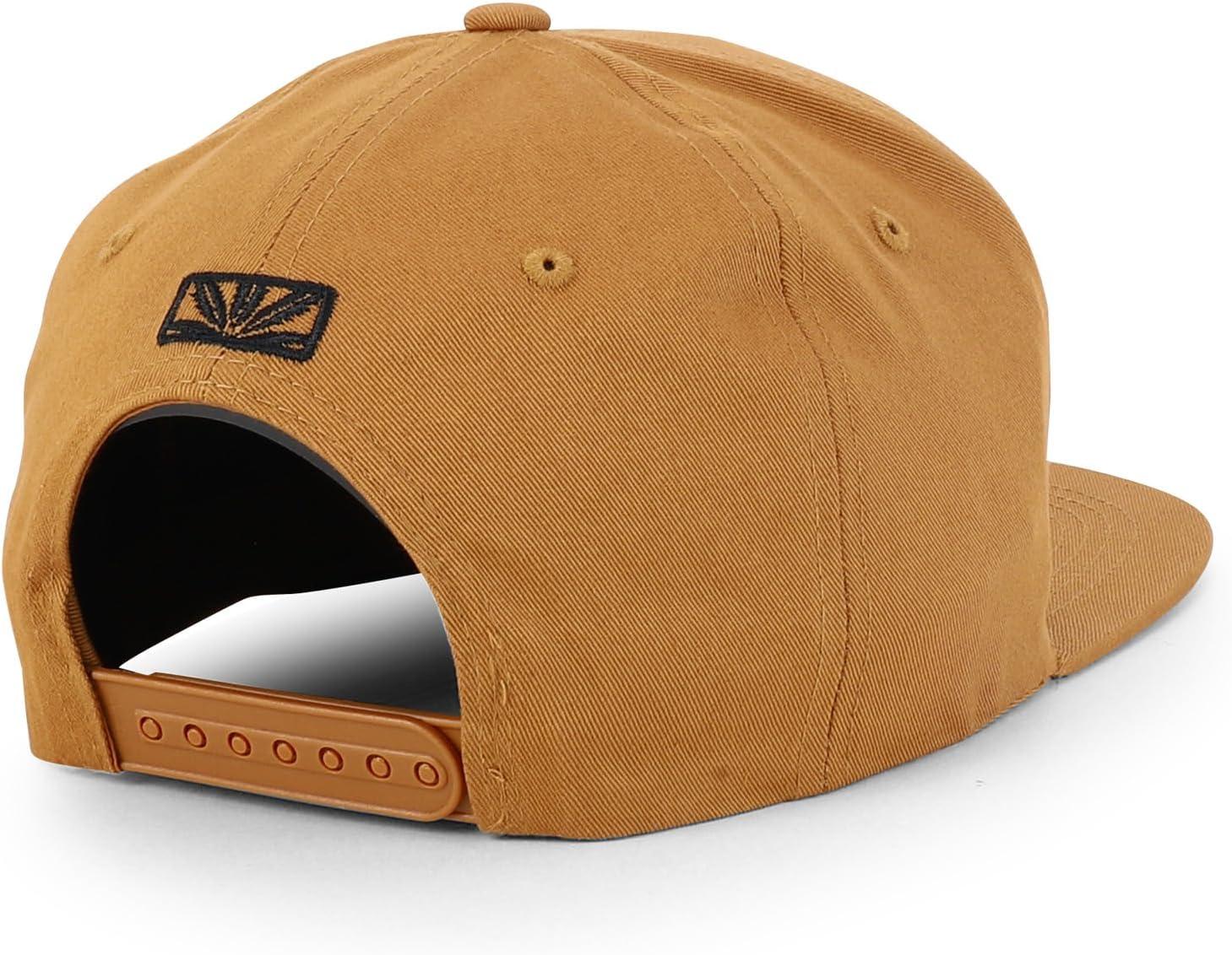 imageTrendy Apparel Shop Rasta Marijuana Leaf Weed 3D Embroidered Flat Bill Snapback CapLight Brown Light Brown 7