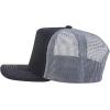 imageTrendy Apparel Shop 5 Panel Structured Trucker Cap with Mexico Flag Design UndervisorBlack Charcoal