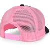 imageTrendy Apparel Shop Premium Structured 6 Panel Mesh Back Trucker CapBlack Pink