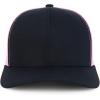 imageTrendy Apparel Shop Premium Structured 6 Panel Mesh Back Trucker CapBlack Pink