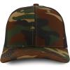 imageTrendy Apparel Shop Premium Structured 6 Panel Mesh Back Trucker CapCamo Black