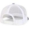 imageTrendy Apparel Shop Premium Structured 6 Panel Mesh Back Trucker CapDenim White