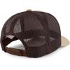 imageTrendy Apparel Shop Premium Structured 6 Panel Mesh Back Trucker CapKhaki Brown
