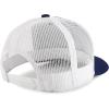 imageTrendy Apparel Shop Premium Structured 6 Panel Mesh Back Trucker CapNavy White