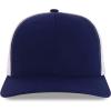 imageTrendy Apparel Shop Premium Structured 6 Panel Mesh Back Trucker CapNavy White