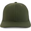 imageTrendy Apparel Shop Premium Structured 6 Panel Mesh Back Trucker CapOlive