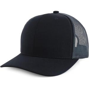 imageTrendy Apparel Shop Premium Structured 6 Panel Mesh Back Trucker CapDark Grey