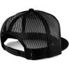 imageTrendy Apparel Shop Oversize XXL Structured Blank 5 Panel Flatbill Snapback Mesh CapBlack