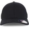 imageTrendy Apparel Shop Oversized XXL 6 Panel Baseball Fitted Cap  Fitted Up to 4XLBlack