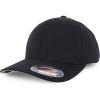 imageTrendy Apparel Shop Oversized XXL 6 Panel Baseball Fitted Cap  Fitted Up to 4XLBlack
