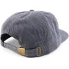 imageTrendy Apparel Shop Oversized XXL Unstructured Corduroy Flatbill Strapback Baseball CapDark Grey