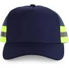imageTrendy Apparel Shop XXL Oversized Reflective High Visibility Safety Trucker CapNavy