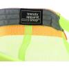 imageTrendy Apparel Shop XXL Oversized Reflective High Visibility Safety Trucker CapNeon Yellow