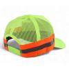 imageTrendy Apparel Shop XXL Oversized Reflective High Visibility Safety Trucker CapNeon Yellow