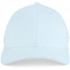 imageTrendy Apparel Shop Plain Faux Suede Leather Adjustable Structured Baseball CapWhite