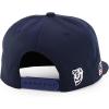 imageTrendy Apparel Shop 6 Panel Structured Baseball Clubs Embroidered Snapback CapNew York Navy Navy