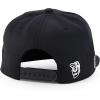 imageTrendy Apparel Shop 6 Panel Structured Baseball Clubs Embroidered Snapback CapSan Francisco Black Black