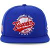 imageTrendy Apparel Shop 6 Panel Structured Baseball Clubs Embroidered Snapback CapTexas Royal Royal