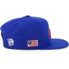 imageTrendy Apparel Shop 6 Panel Structured Baseball Clubs Embroidered Snapback CapTexas Royal Royal