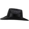 imageTrendy Apparel Shop Rhinestone Studded Bling Western Cowboy Cowgirl HatBlack 1