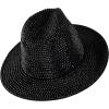 imageTrendy Apparel Shop Rhinestone Studded Bling Western Cowboy Cowgirl HatBlack