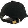 imageTrendy Apparel Shop Thinking Cap Solid Adjustable Unstructured Dad HatBlack